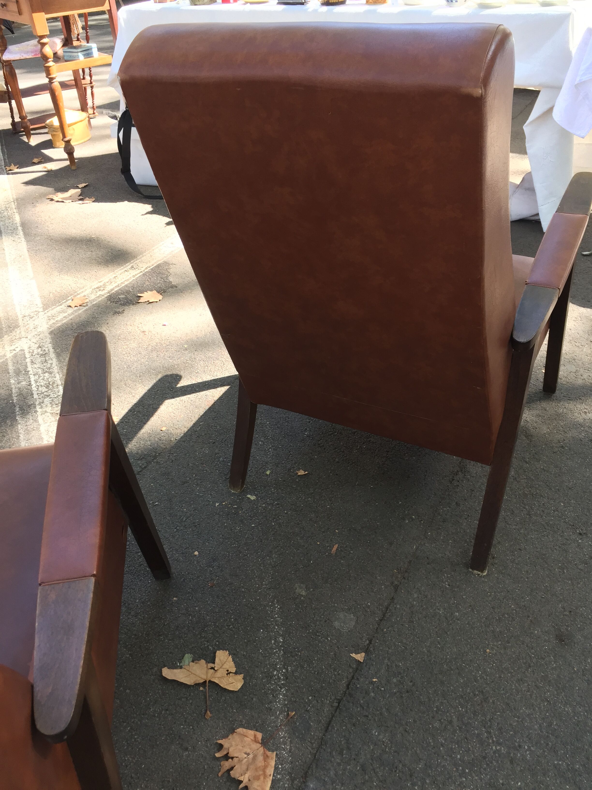 Paire de fauteuils 1950/1960