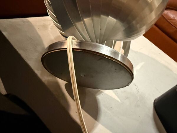Lampe Moon par Henri Mathieu années 70