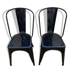 Paire de chaises A Tolix