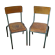 2 Mullca school chairs