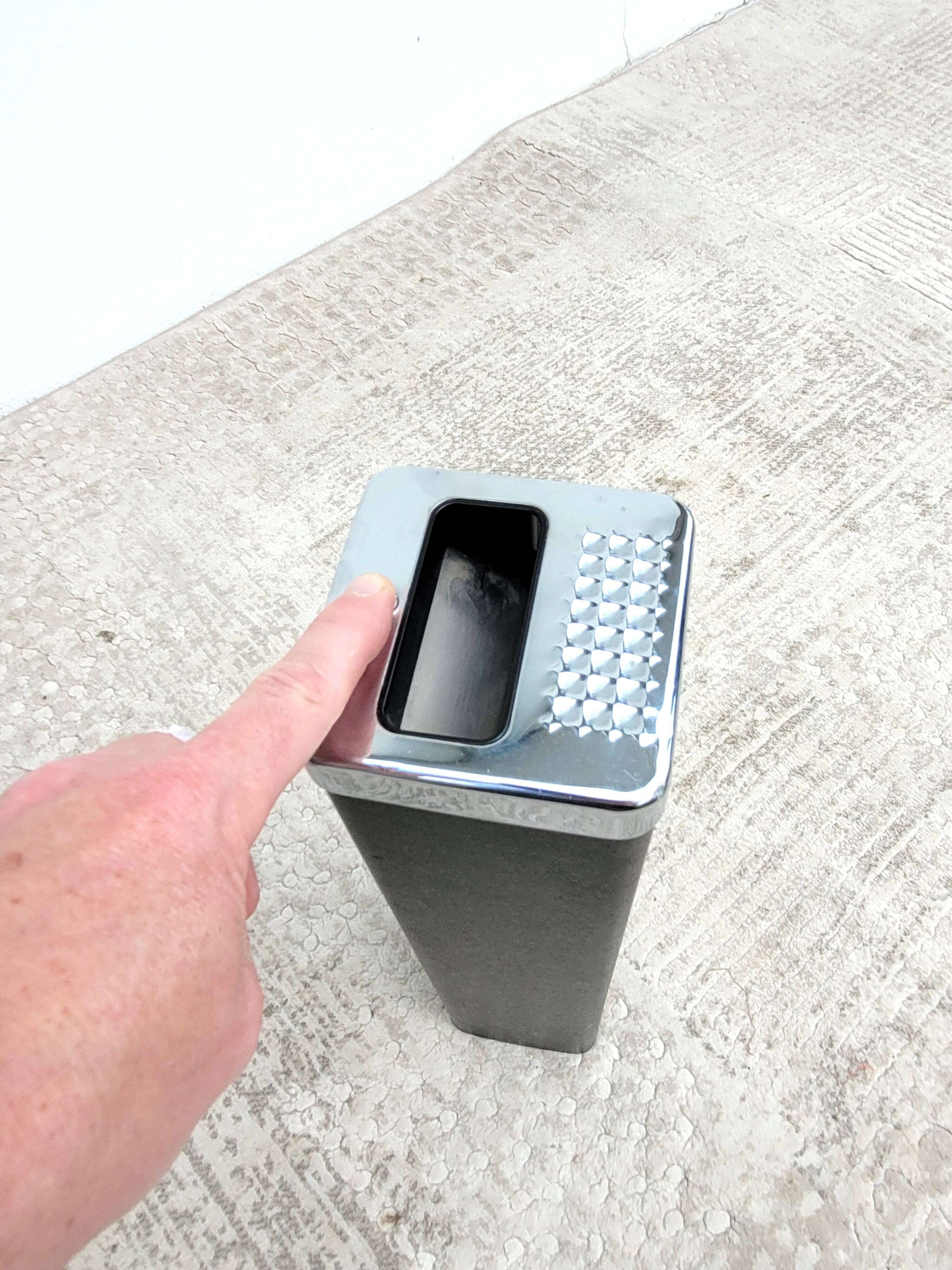 Vintage floor ashtray 1980