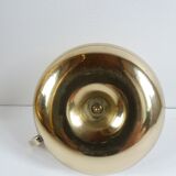 Golden brass cellar rat bougeoir