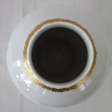 White porcelain vase with Kaiser decoration, West Germany, 1970s