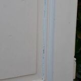 Communication door h216.5x87cm old paneled, molded