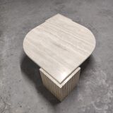Table basse en travertin Roche Bobois