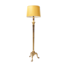 Gild Wood Gesso Italian Floor Lamp