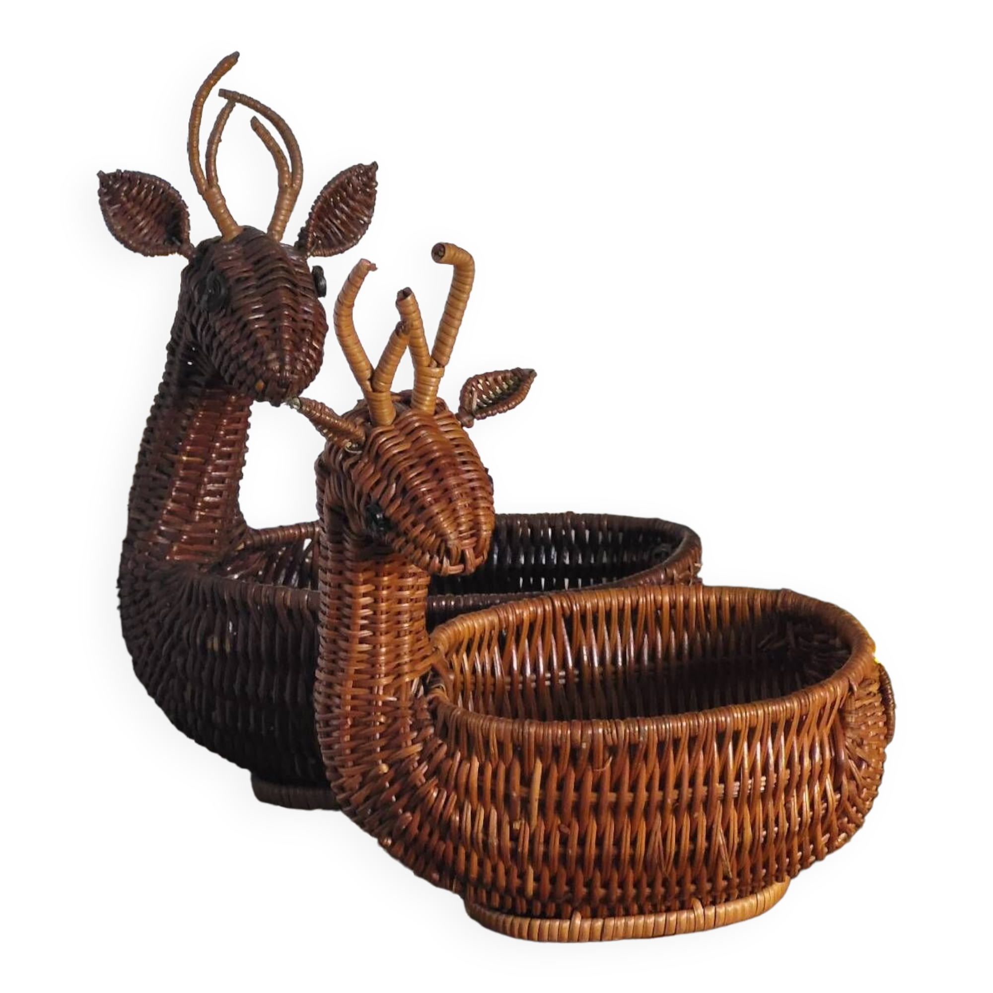Panier forme cerf