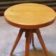 Tabouret de piano à vis reglable République Tchèque Mid-Century modern1960