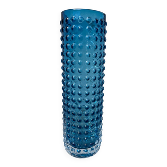Gral blue glass vase 1960