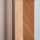 Vintage rattan pedestal, 1980s.