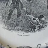 Plate plate Villeroy & Boch series "the hunt"