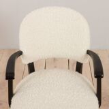 Set of eight dining Paris hotel chairs by Thonet, France 1950s