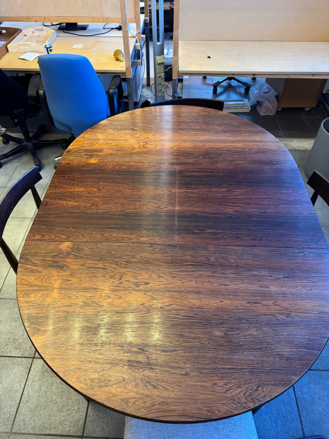 Roundette dining set by Hans Olsen, Denmark 1960s