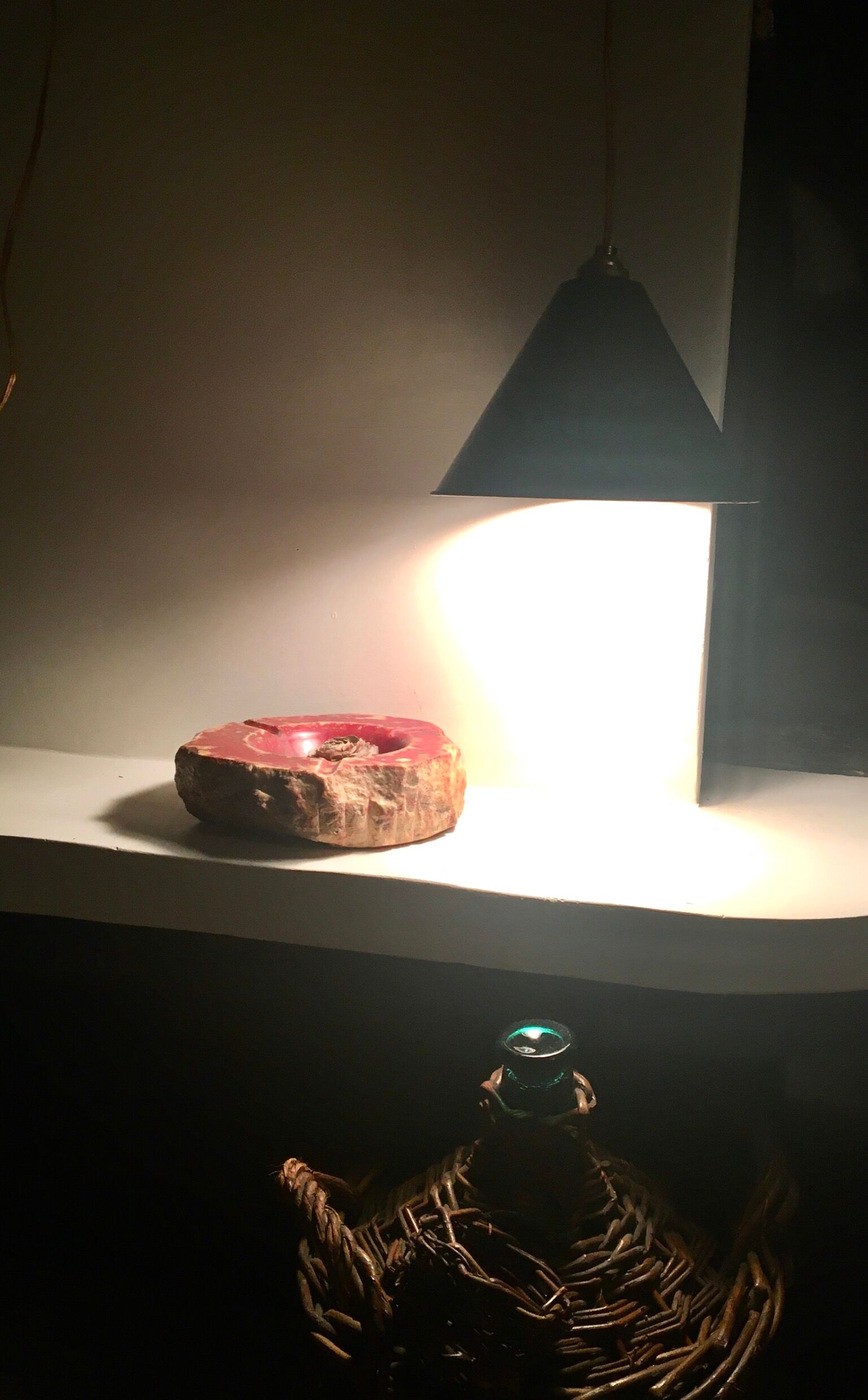 Enamelsheet pendant light