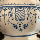 Earthenware lamp Lallier de Moustiers