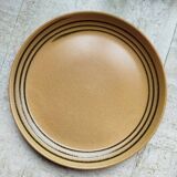 Sarreguemines round dish "Chaumière"