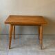 Vintage wooden portfolio table