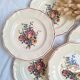 Assiettes plates Digoin Sarreguemines Modèle Lorraine