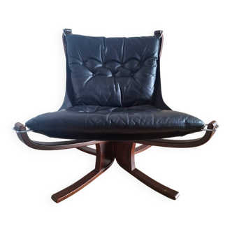 Fauteuil vintage Falcon par Sigurd Ressell pour Vatne Møbler