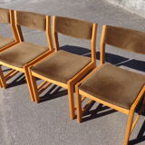 4 contemporary German chairs