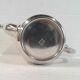 Vintage silver metala hotel teapot Diana Milano