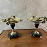 Pair of pharmacy casseroles