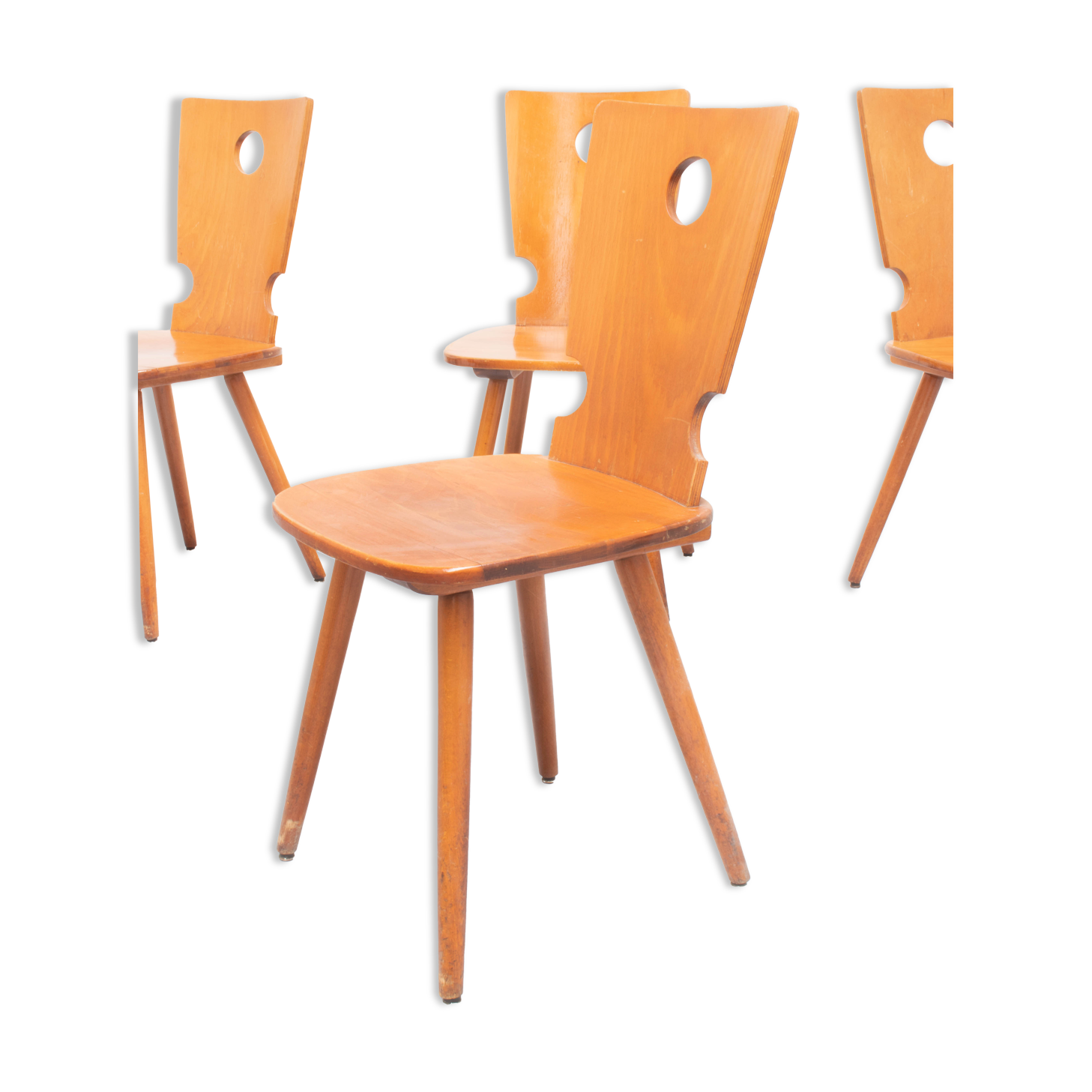 Vintage Brutalist Chair by Vervoort Tilburg