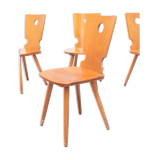 Vintage Brutalist Chair by Vervoort Tilburg