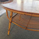 Rattan coffee table