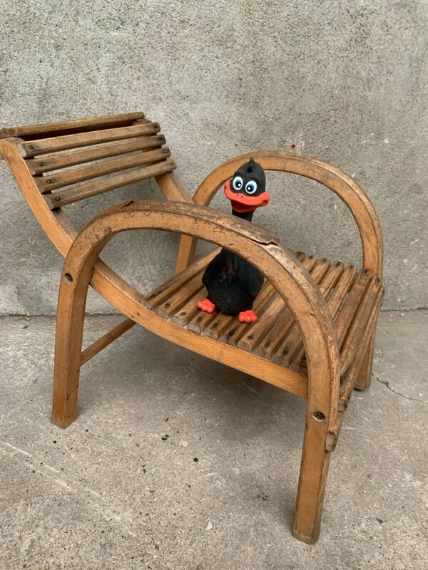 Fauteuil Vintage Baumann pour enfant