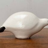 Vintage handmade ceramic bird whistles Riekko by Punainen Paja and Lintupaja, Finland, 1970s, set of 2.