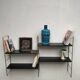 Metal wall shelf