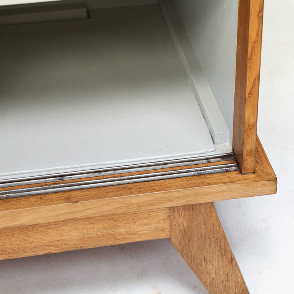 Vintage 50s oak sideboard