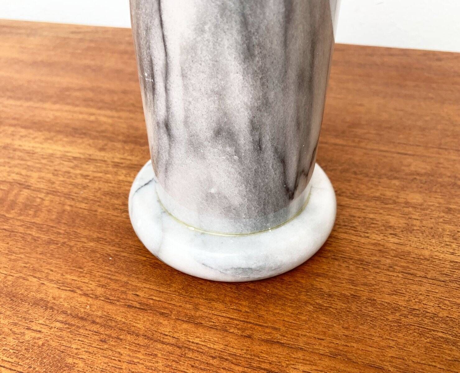 Lampe de table en marbre postmoderne vintage d'Ikea, années 1980