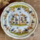 “Vieux Moustiers” plate, vintage reproduction