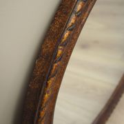 Mirror in wooden frame, Danish design, 1960s, production: Denmark