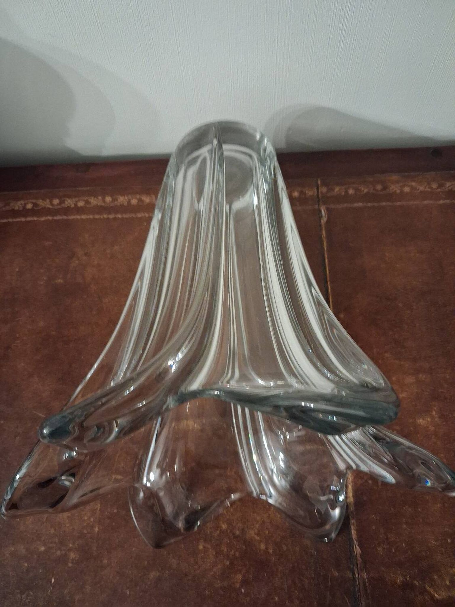 Grand vase cristal Art Vannes