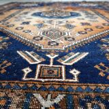 Antique Shiraz Gashkai handmade rug 155 x 207 cm 1920s