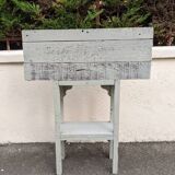 Antique console table, bohemian country decor, handmade farmhouse