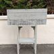 Antique console table, bohemian country decor, handmade farmhouse