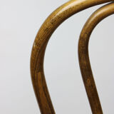 Betwood and cane brown chair