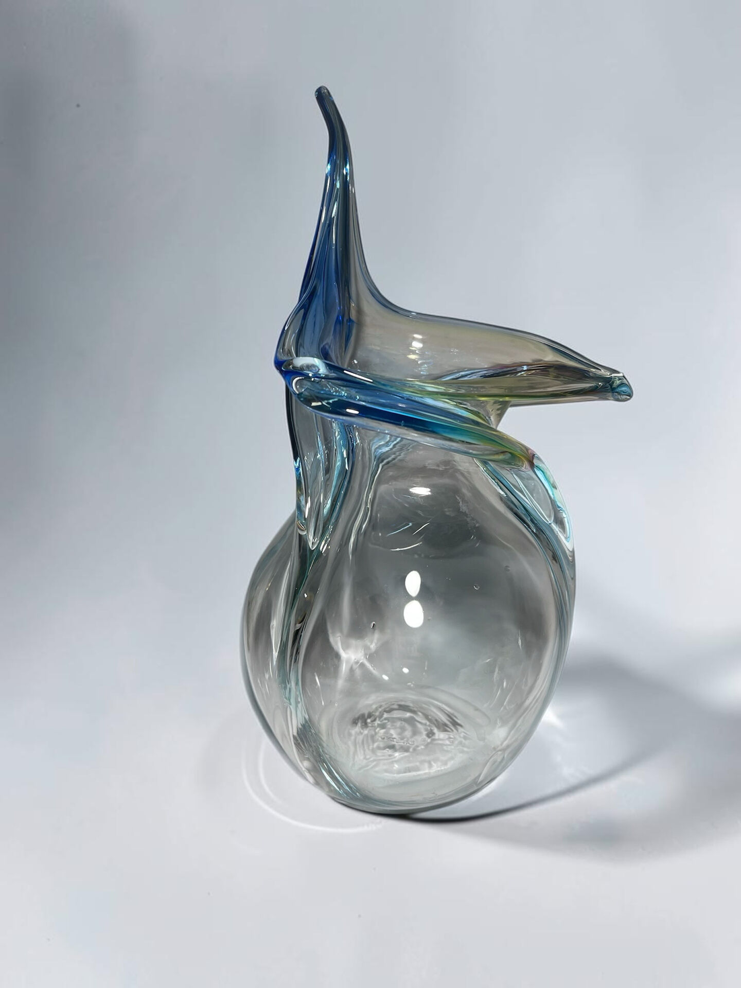 Vintage blown glass vase – Murano style