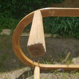Rattan dining table 1980