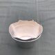 Cigar box Oval Silver metal