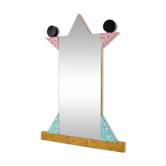 Ettore Sottsass Memphis Milano Diva Wall Mirror Vintage, Italy, 1984