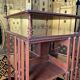 Walnut revolving library