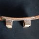 African stool in carved wood, probably Lobi – Burkina Faso