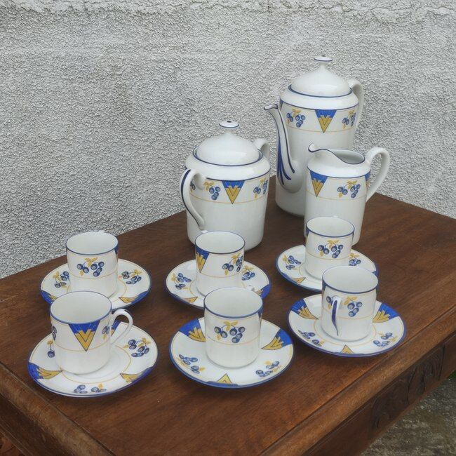 Art deco coffee service