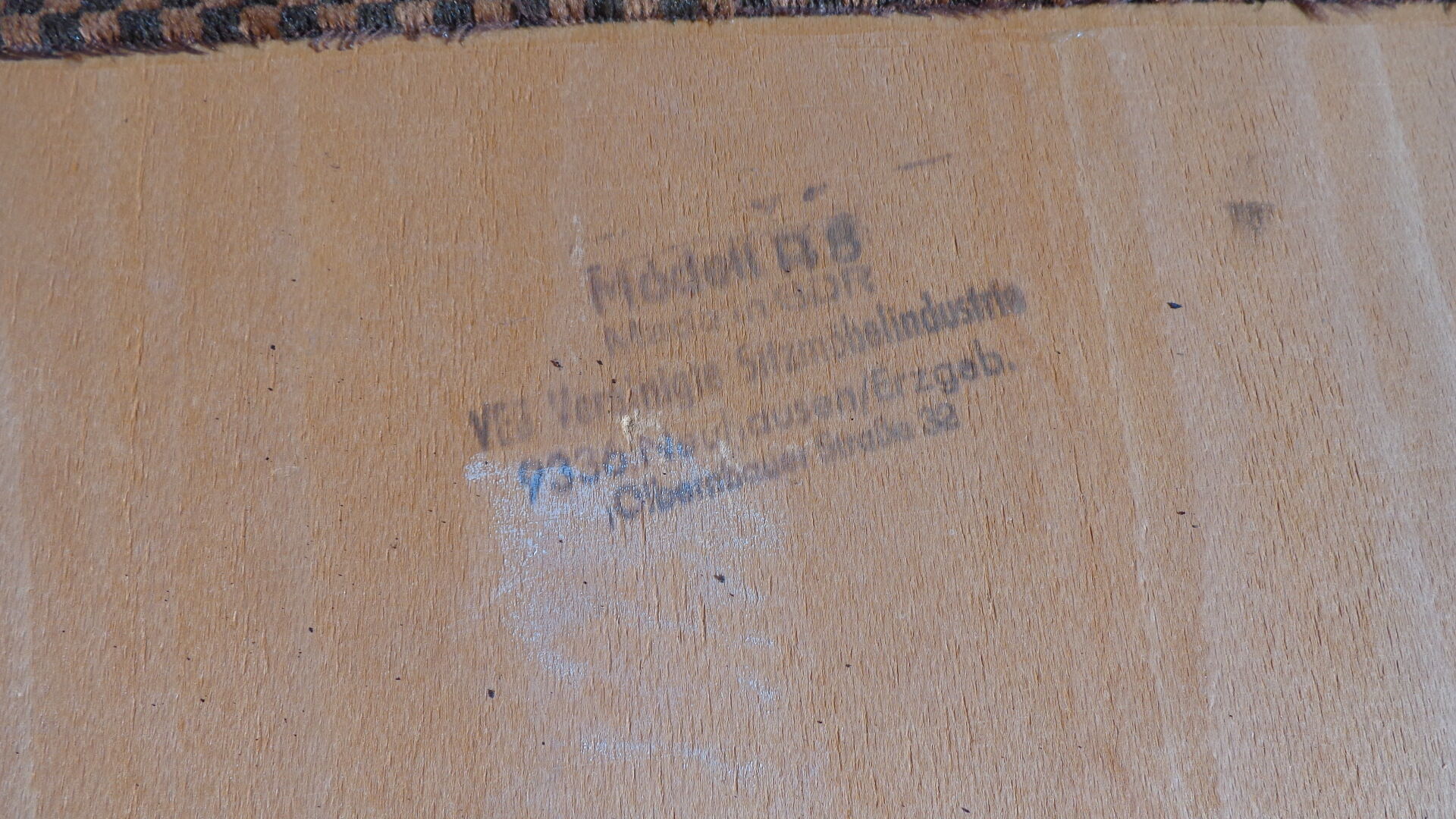 4 contemporary German chairs