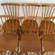 Scandinavian chairs with bars